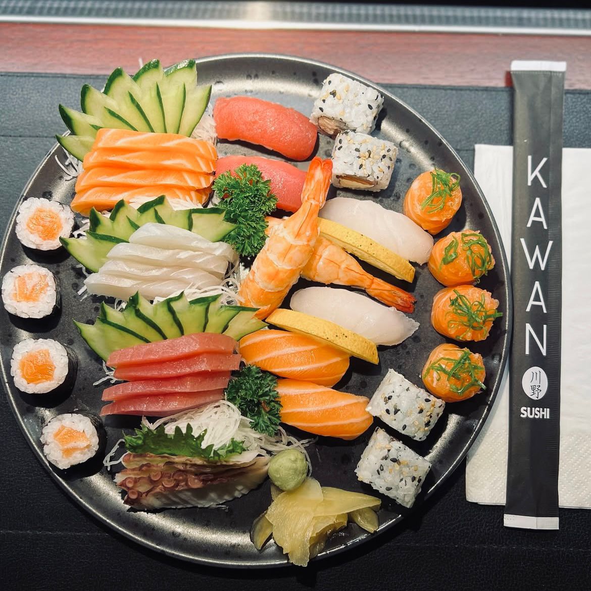 Sequência de pratos presencial